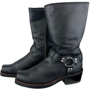 Men's Durango DB730 Harness Motorcycle Moto Boots Side Zip Leather (Sz 9)